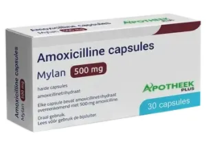 Amoxicilline Sandoz 500mg 30 Capsules