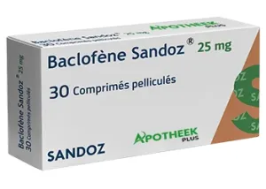 Baclofène Sandoz 25 mg Comprimé
