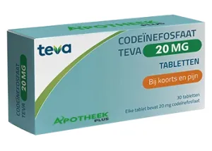 Codeïne 20 mg 30 Tabletten
