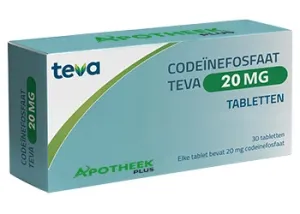 Codeïne 20 mg 30 Tabletten