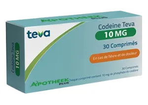 Codeine 10mg 30 Comprimés