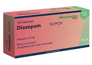 Diazepam 10mg 30 Tabletten