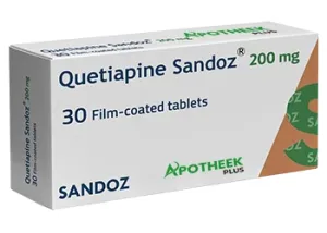 Quetiapine 200 mg 30 Tablets