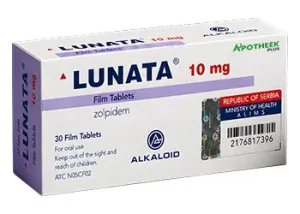 Zolpidem Lunata 10mg 30 Tablets
